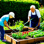 Family Garden**

"A family working together in a vibrant vegetable garden on a sunny day, fully clothed in appropriate gardening attire, a child carefully watering tomato plants, the parents tending to a raised garden bed filled with colorful vegetables, flowers blooming in the background, safe for work, perfect anatomy, natural proportions, family-friendly, appropriate content, professional photography, high quality, German garden setting."

**